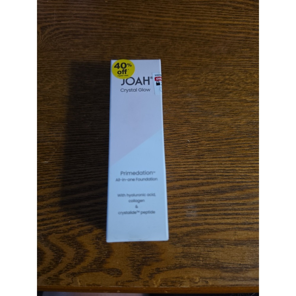 Joahโ CRYSTAL GLOW PRIMEDATION Peptide Foundation LC030 LIGHT W COOL UNDERTONES